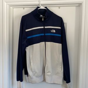 Mens North Face track jacket, sz L